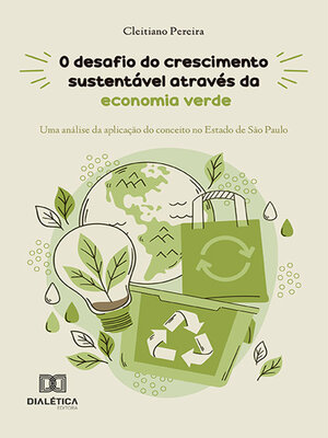 cover image of O desafio do crescimento sustentável através da economia verde